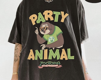 Disney Zootopia 2 Priscilla Party Animal Shirt, Zootopia 2 Movie 2025 Tee, Nick Wilde & Judy Hopps Shirt, Disneyland Family Vacation Shirt