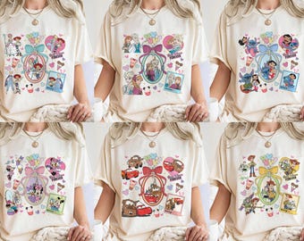 Camisetas Disney "Mejores Amigos para Siempre", camisetas Disney a juego, camisetas personalizadas de la amistad, idea de regalo para mejores amigos, camisetas personalizadas con personajes.