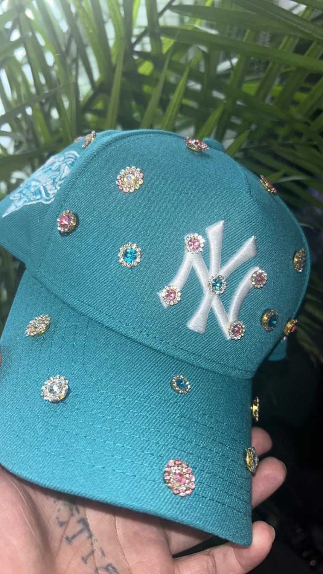 Custom Rhinestone Hat - Etsy