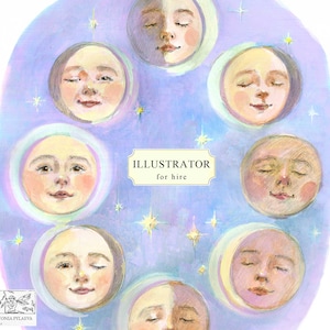 illustration for Hire  - Custom  Book Illustrations - art by Antonia Pylaeva