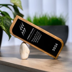 Tailored Wood and Acrylic Trophy - Customizable Trophies, Business Acknowledgments, Top Seller Trophy - Corporate Award for Every Occasion