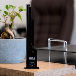 Custom Acrylic Award - Personalized Business Award, Laser Cut Acrylic Trophy, Custom Prizes