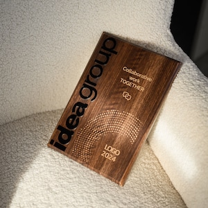 Personalisiertes Holzdiplom, graviertes Holzzertifikat mit Acryl, benutzerdefinierte Plakette - Anerkennungspreis, Altersgeschenk - Firmengeschenk
