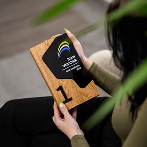 Tailored Wooden Trophy Collection | Custom Corporate Awards for Business Recognition & Milestones