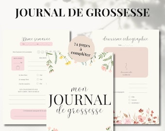 Journal de Grossesse | Version PDF imprimable | Français