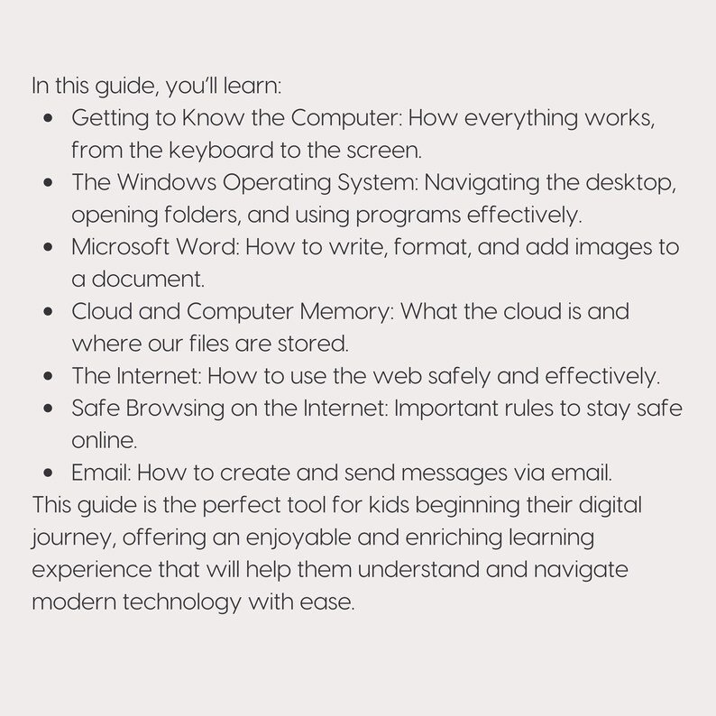 Exploring the Digital World: A Kid's Guide to Computers and the ...
