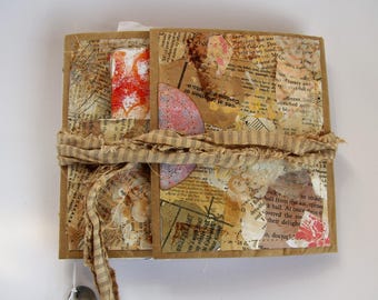 Natural Journal with Wrap Cover