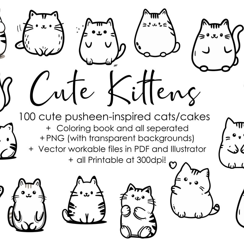 Pusheen Printables Etsy pusheen-printables-etsy