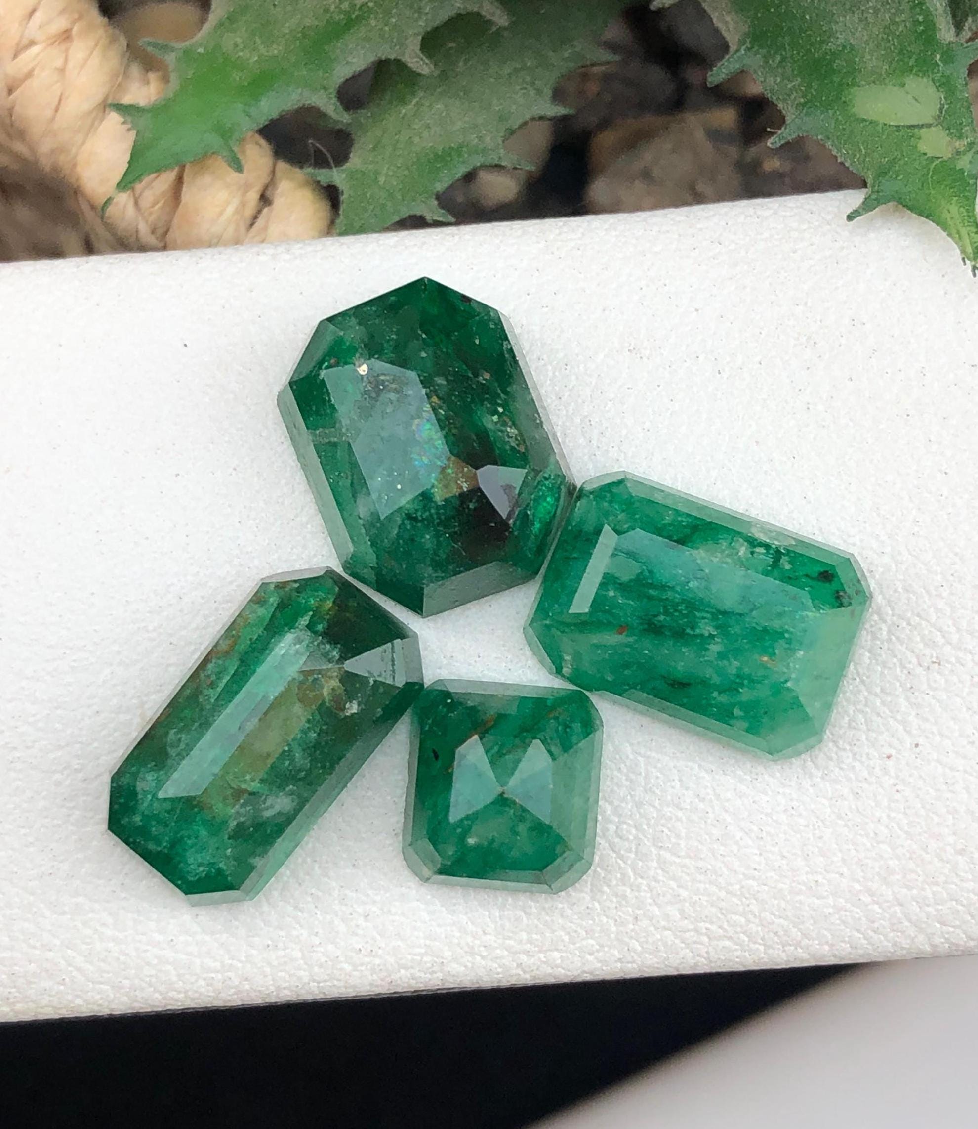 19Ct】パキスタン スワート鉱山産 エメラルド 完全終端 鉱物標本