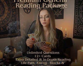 In-Depth Tarot Reading: 12+ Cards, Personalized Guidance