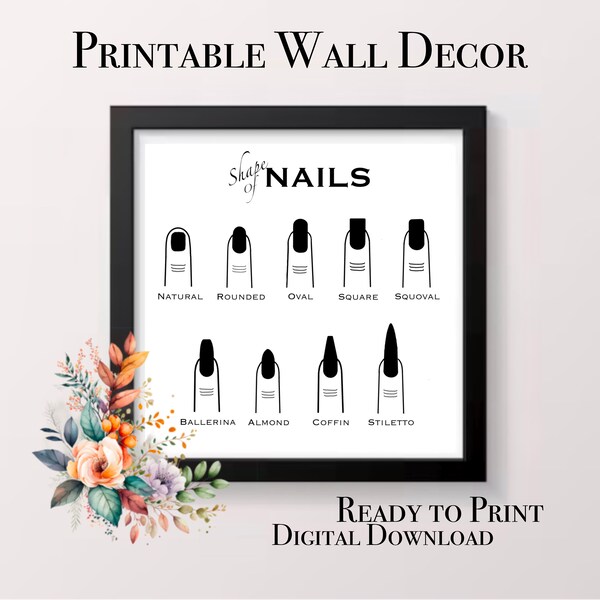 Nail Wall Decor Etsy