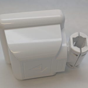 3D gedrucktes Nav Pod für 4&quot; Nmea 2000 Displays - ASA UV-beständiges Gehäuse für Segelboote - Ausschnitte für z.B. Garmin, Raymarine, B&G, Simrad