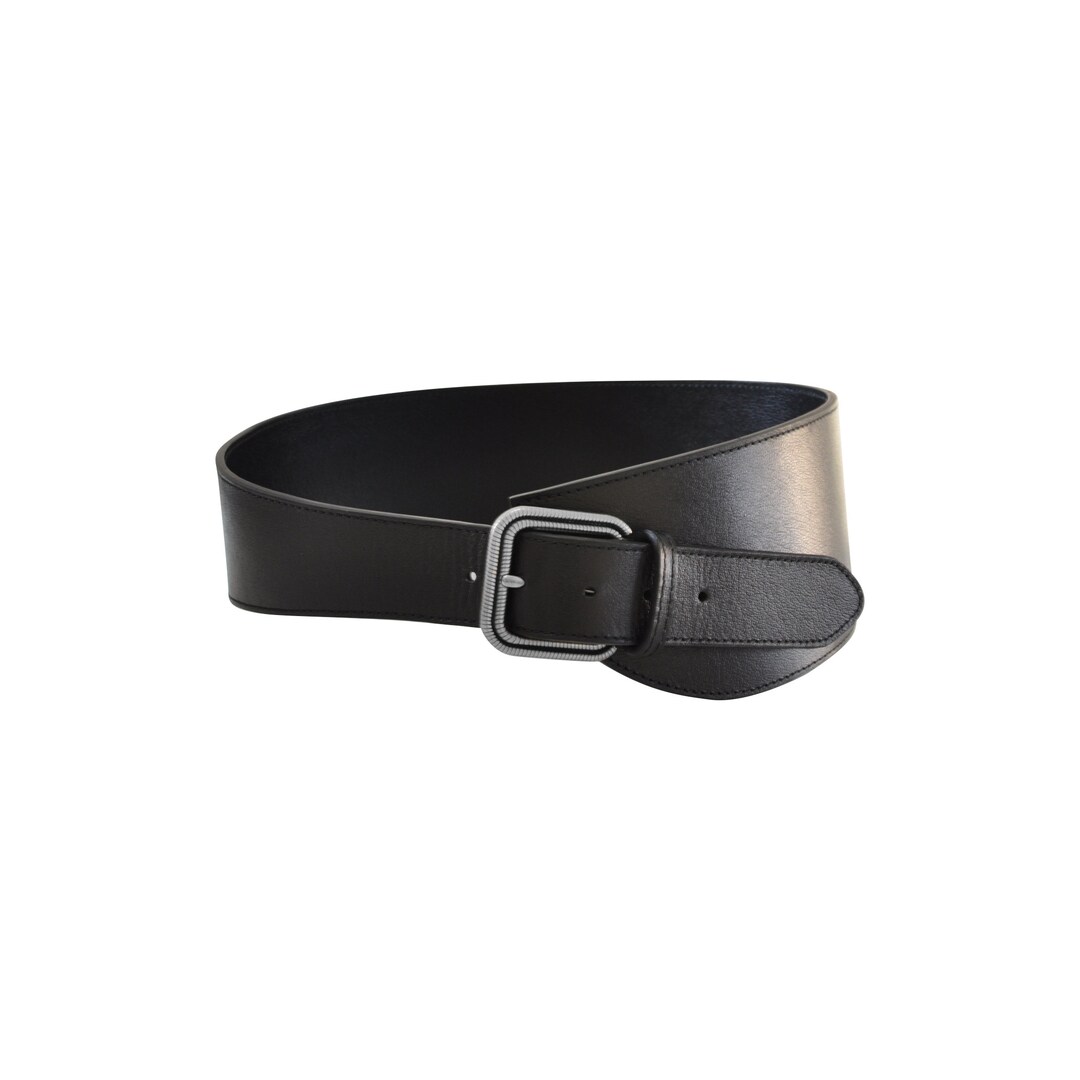 womens black waist belt