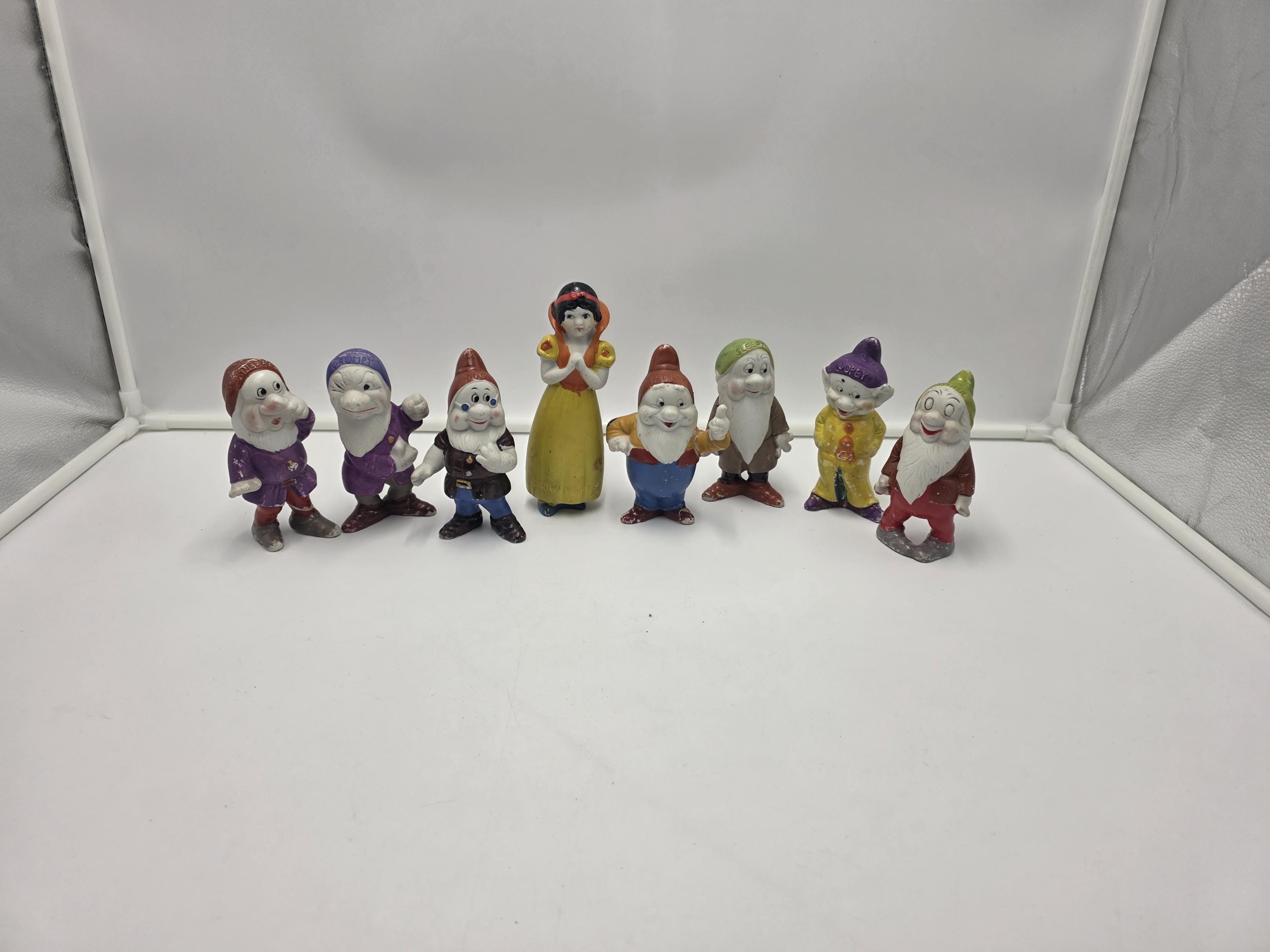 Snow white seven dwarfs porcelain figurines - Etsy 日本