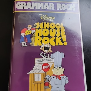 School House Rock 25th Anniversary Collection brought by Disney Conjunction Function Grammar Rock