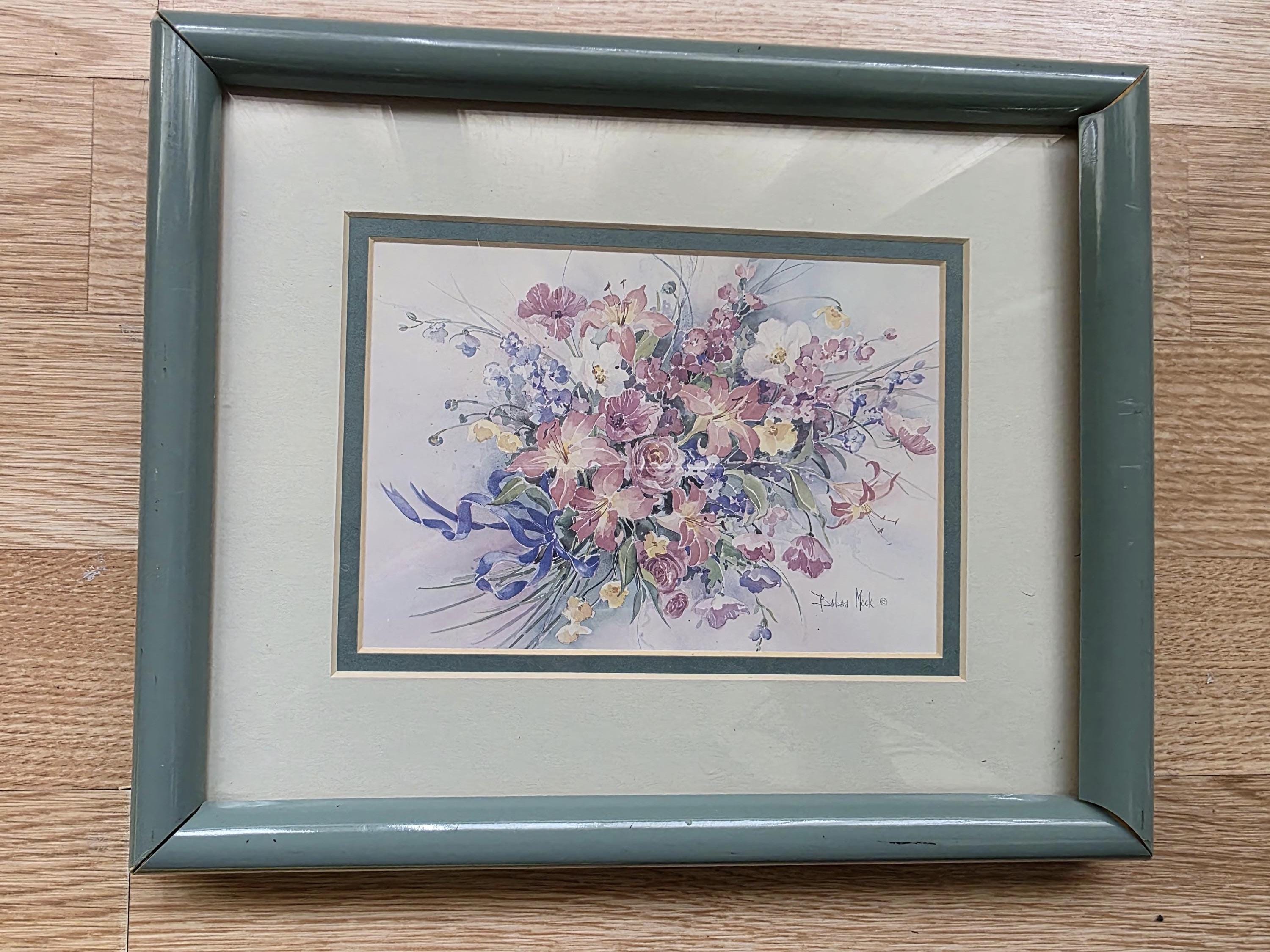 バーバラ・モックの水彩アート２点セット　新品・未使用　送料無料 Barbara mock prints - Etsy 日本