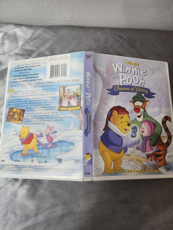 Winnie the Pooh: Seasons of Giving (DVD, 2003 Disney) Rare/oop
