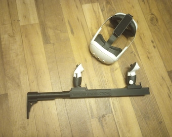 Adjustable VR Gunstock for Quest 3 and Quest 2