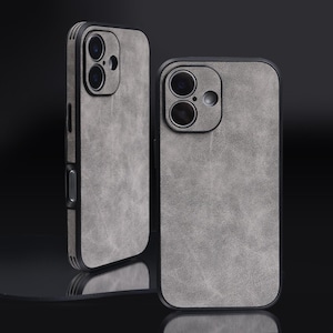 Custodia in pelle personalizzata per iPhone 16/16+/16 Pro/Pro Max 15/14/13/12/11 per iPhone 15 Pro/Pro Max, cover per iPhone con lettera/nome personalizzati