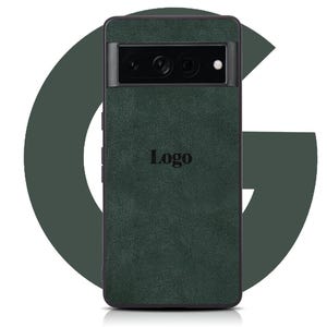 Alcantara Google Pixel 9/9 Pro/XL-hoesje, Pixel 8 7 Pro/7A/7, monogramlogo voor Google Pixel 6/6 Pro, origineel ontwerp aangepaste telefoonhoes