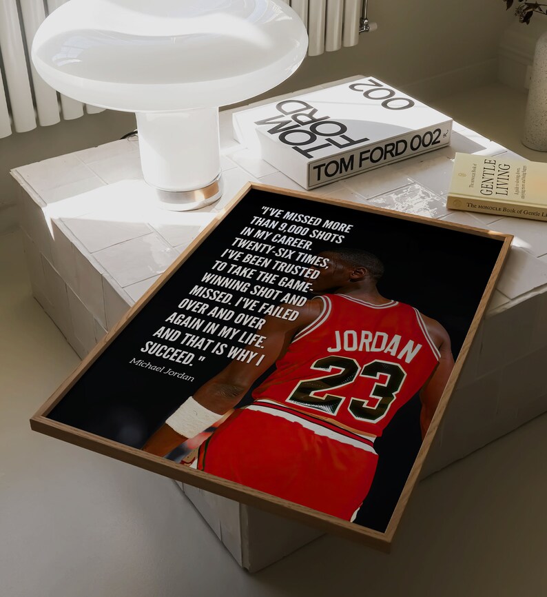 Inspirational Sport Quote Print, Motivational Wall Art, Inspirational Athlete Print, Famous ...