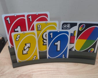 UNO Card Holder | 3D Printed Playing Card Organizer | Game Night Accessory
