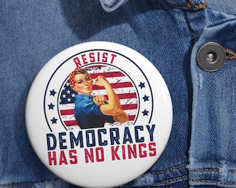 Democracy Resist Pin: Wahlrecht-Button, Wahlrechtler