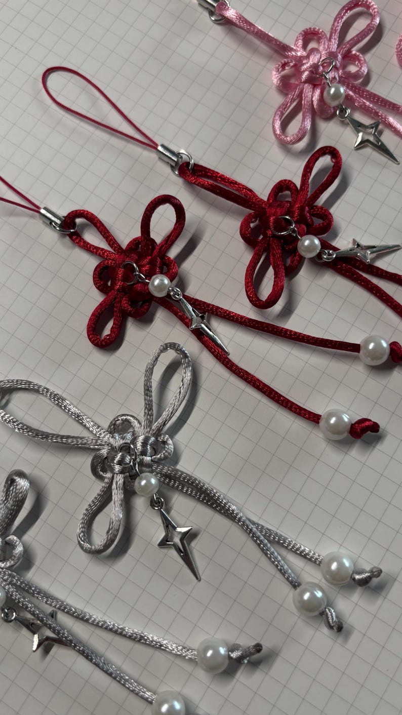 Chinese Lucky Knot Charm Etsy Canada