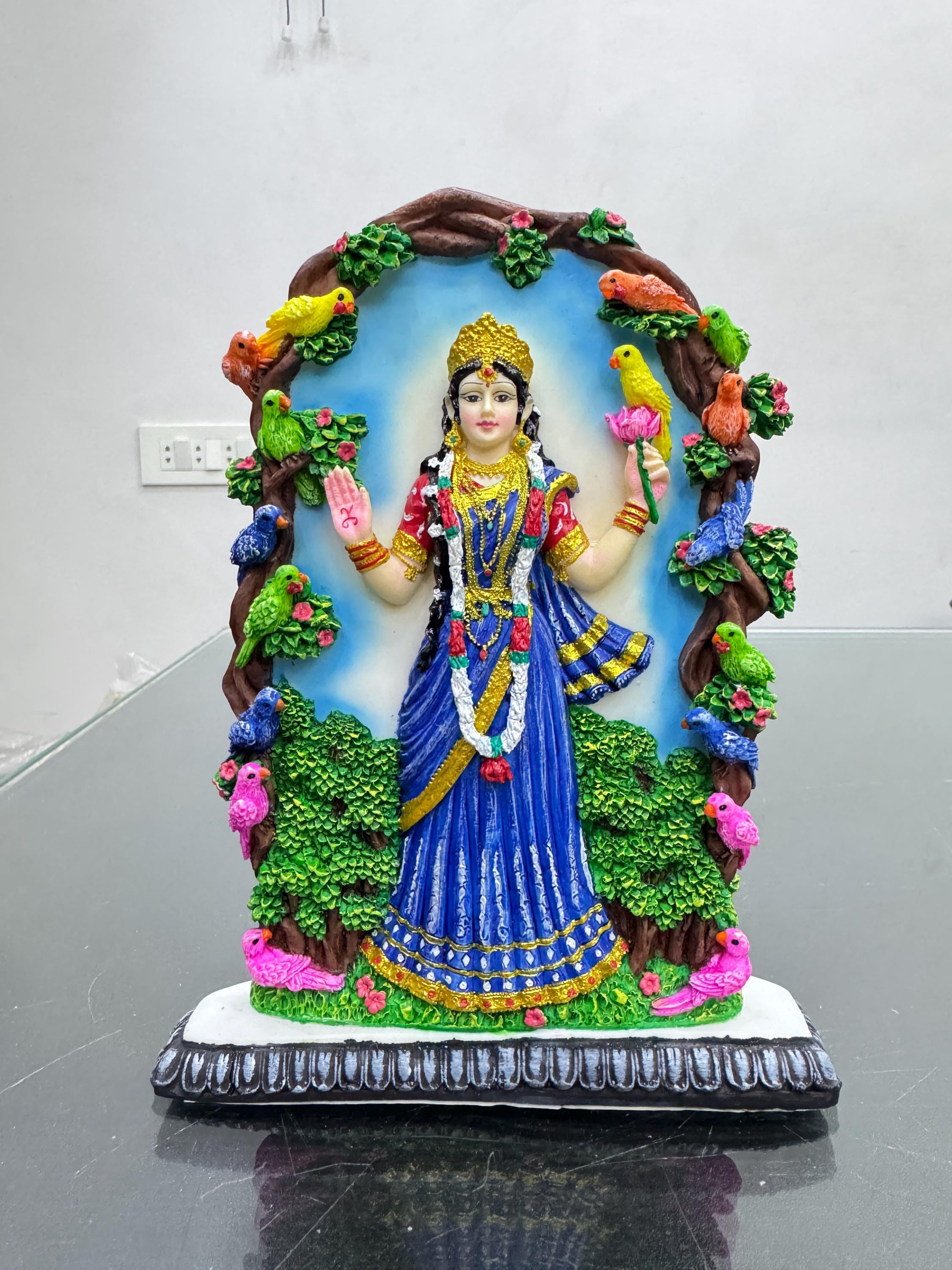 Tulsi Mata Devi Statue Hand Painted-vrinda Devi Murti-height-7