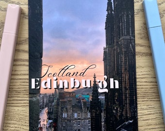 Edinburgh Scotland Postcard Art Fine Print Wall Art Decor Collectible Photograph