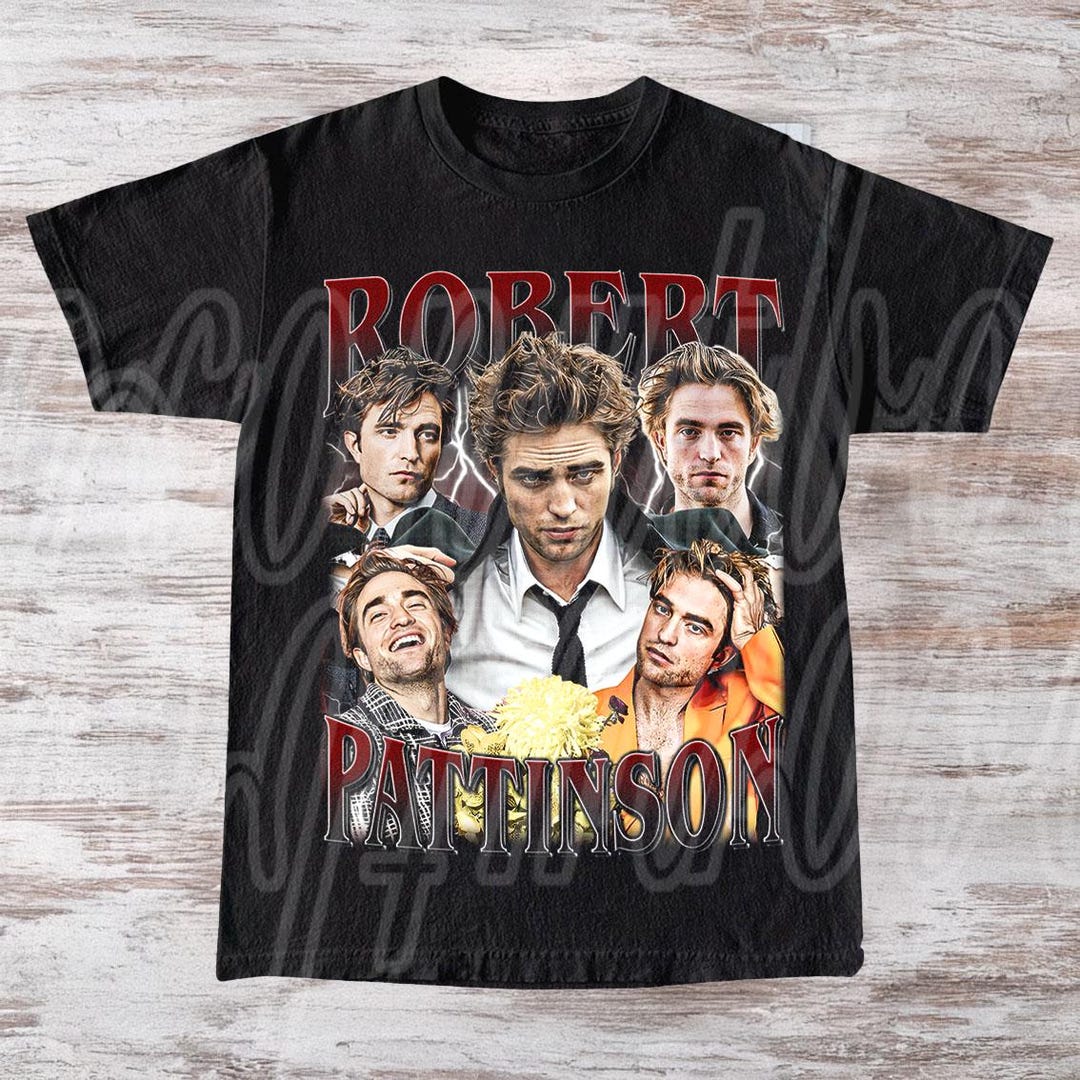 Robert Pattinson Male Actor Unisex T-shirt - Vampire Movie Fan Gift ...