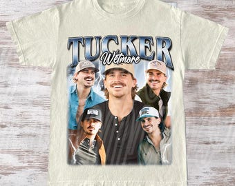 タッカー・ウェットモア シャツ、カントリーミュージック ヴィンテージTシャツ、ウェスタン美学、ファンユニセックスグラフィックTシャツ、女性と男性へのギフト FD