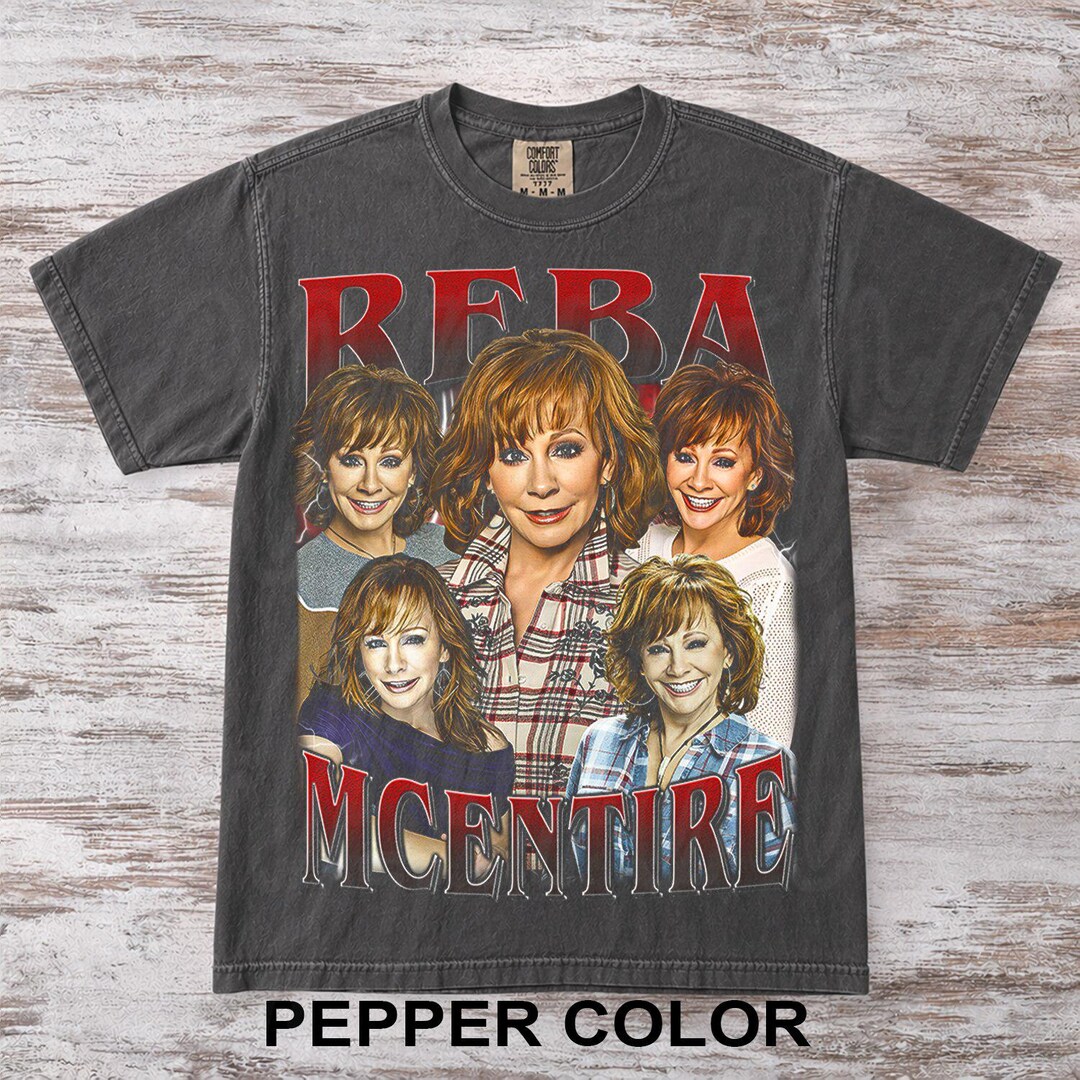 Reba Mcentire T Shirt, Country Music Legend Tee, Vintage Reba Concert ...