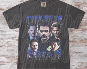 Charlie Swan Shirt, Billy Burke Shirt, Team Daddy Charlie Swan Shirt, Vintage Twilight Movie Saga Tee, Charlie Swan Comfort Colors Shirt FD
