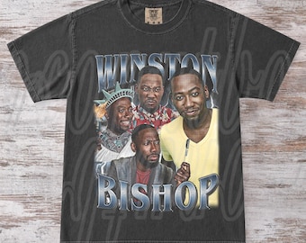 Camiseta unisex de Winston Bishop "New Girl TV Show", estilo suave, con frase divertida, estampado gráfico, ropa de cultura pop, regalo novedoso.