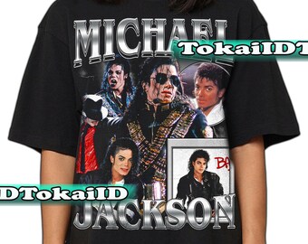 Vintage 90s Michael Jackson History Single Stitch Tee Shirt | Made 