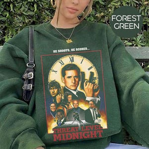 Threat Level Midnight T-Shirt, The Office Tv Series Tee, Unisex Softstyle Tee, Funny TV Show Shirt, Office Fan Gift RZ