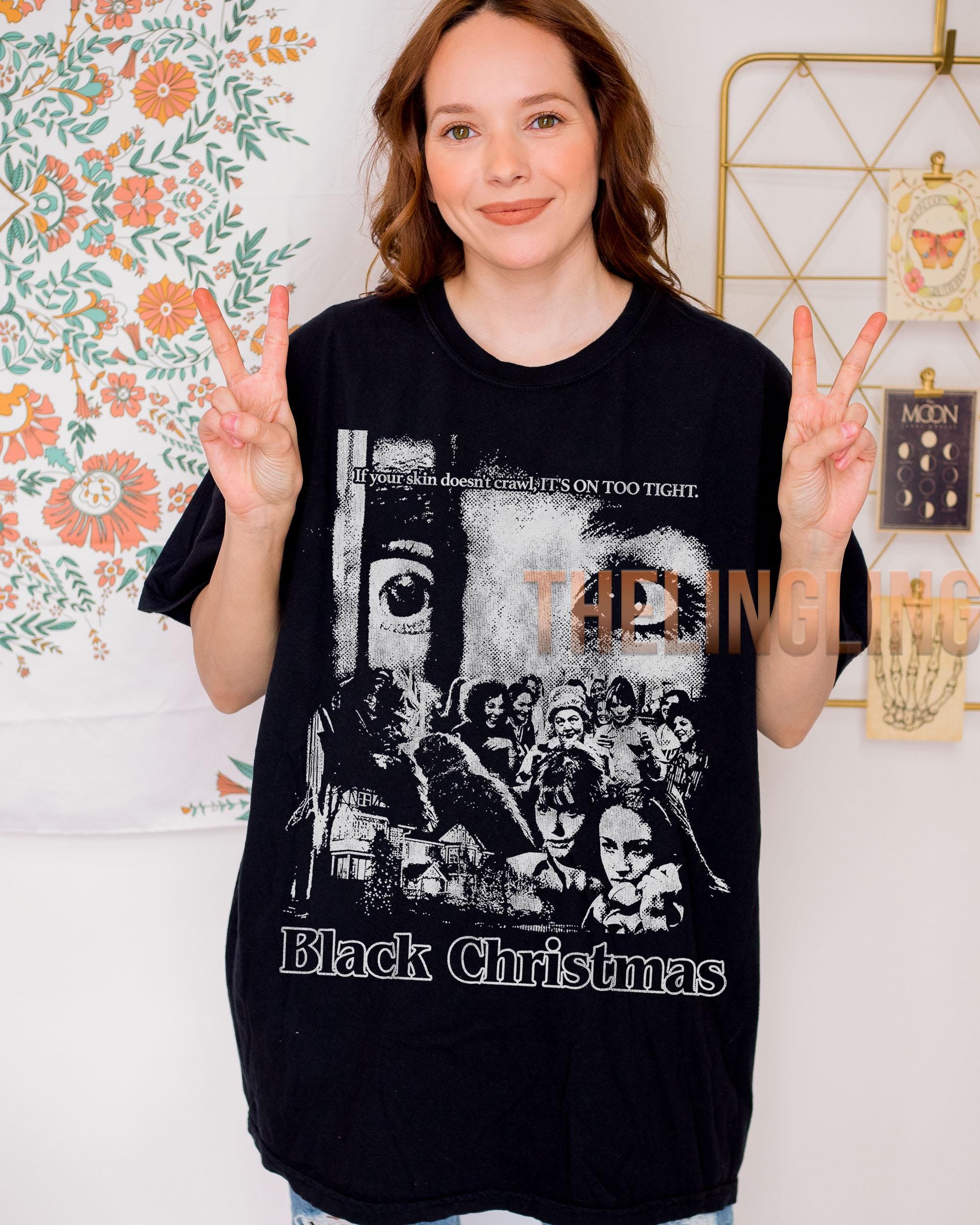 ブラッククリスマス 1974 ユニセックス Tシャツ、ホラーミステリー映画