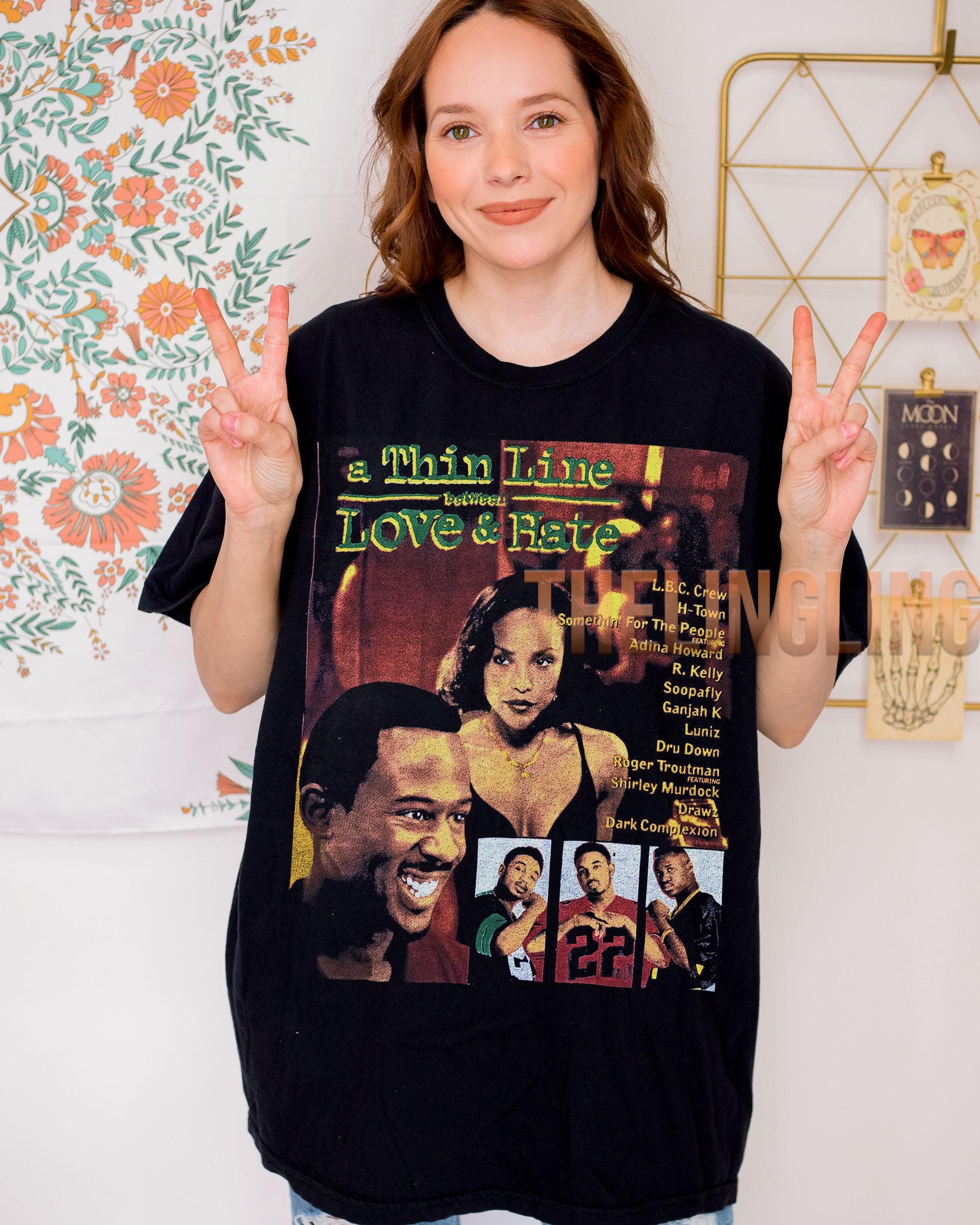 Thin Line Love Hate - Etsy