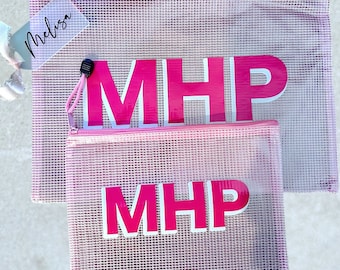Personalized Pool Bag - Chic Bachelorette party bag, Perfect for Party Gifts & Favors