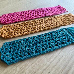 crochet bookmark