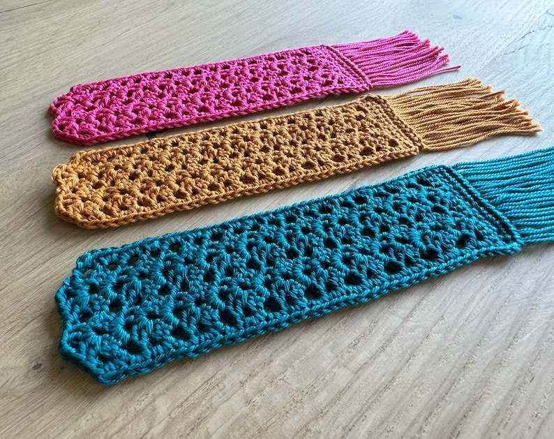 crochet bookmark