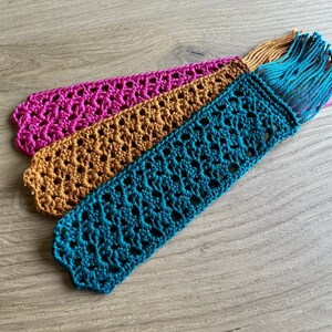 crochet bookmark