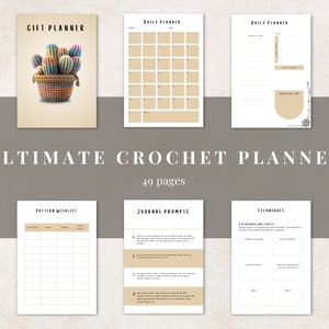 crochet planner