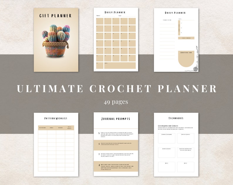 crochet planner