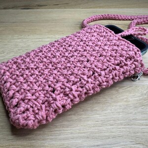 crochet phone bag