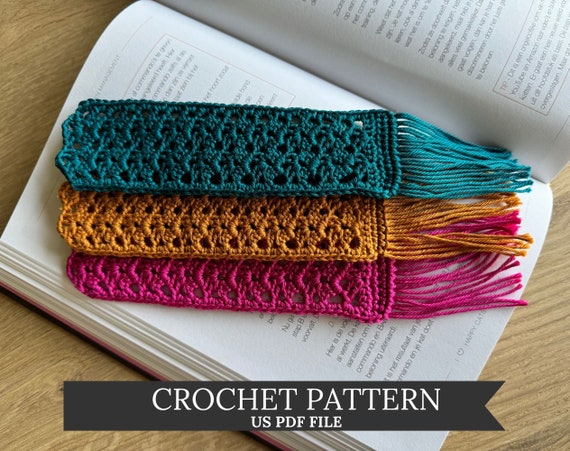 Crochet Bookmark Easy Pattern - Digital Download