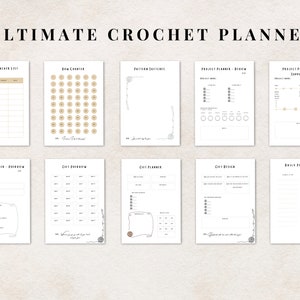 crochet planner