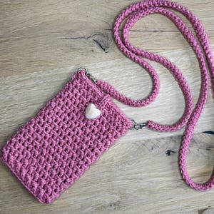 crochet phone bag