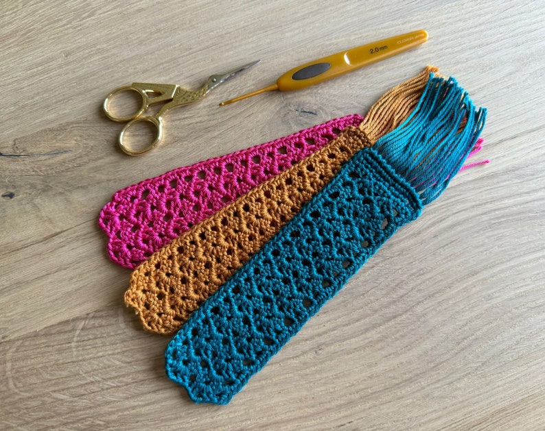 crochet bookmark